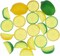 Fake Lemons Limes & Slices Blocks Set, 20Pcs Artificial Decorative Faux Assorted Fruits for Home Office Weddings Table Centerpiece Party Decor Lemon Theme